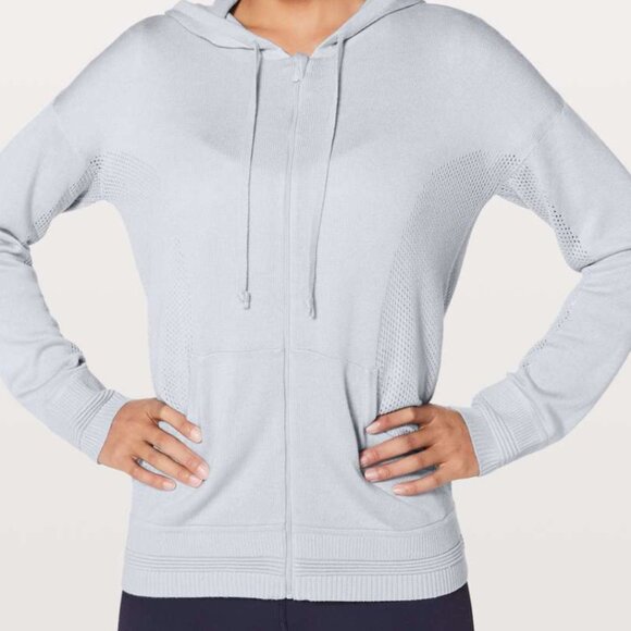 lululemon athletica Sweaters - Lululemon Wake Up & Go Sweater Starlight size 8